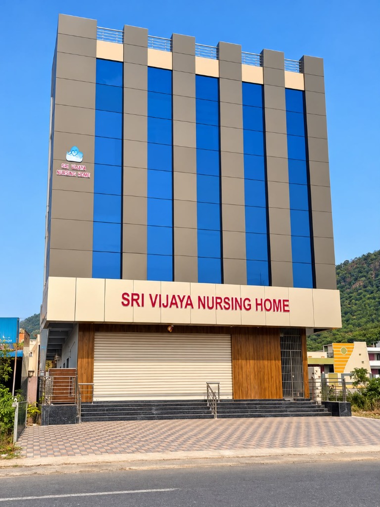 Sri Vijaya Nursing Home Palvancha Hospital Building & 24hr Pharmacy